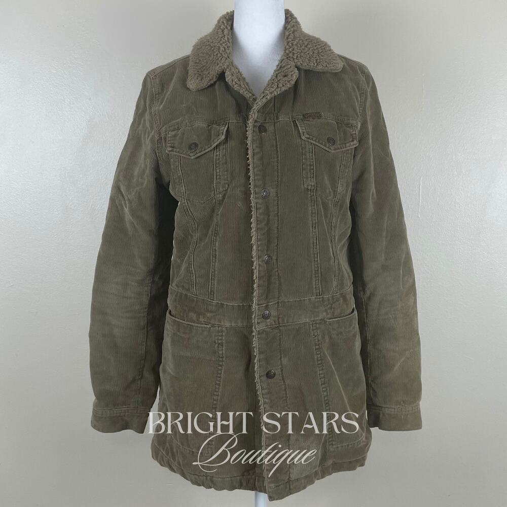 Rare Vintage Corduroy Coat ASO Willow Rosenberg Buffy the Vampire Slayer Green - Picture 5 of 16